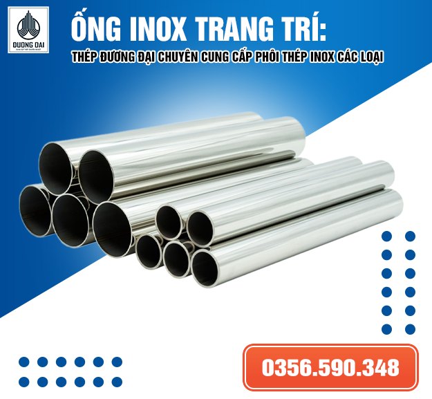 Ống inox trang trí